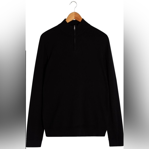 Topman Quarter Zip Funnel Neck Sweater - Picture 4 of 4